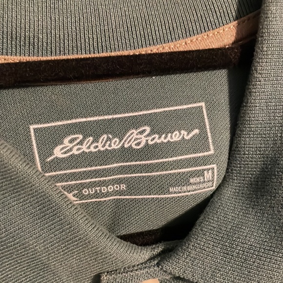 Eddie Bauer Green Polo - Picture 2 of 4